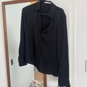 Alice + Olivia Black Shirt